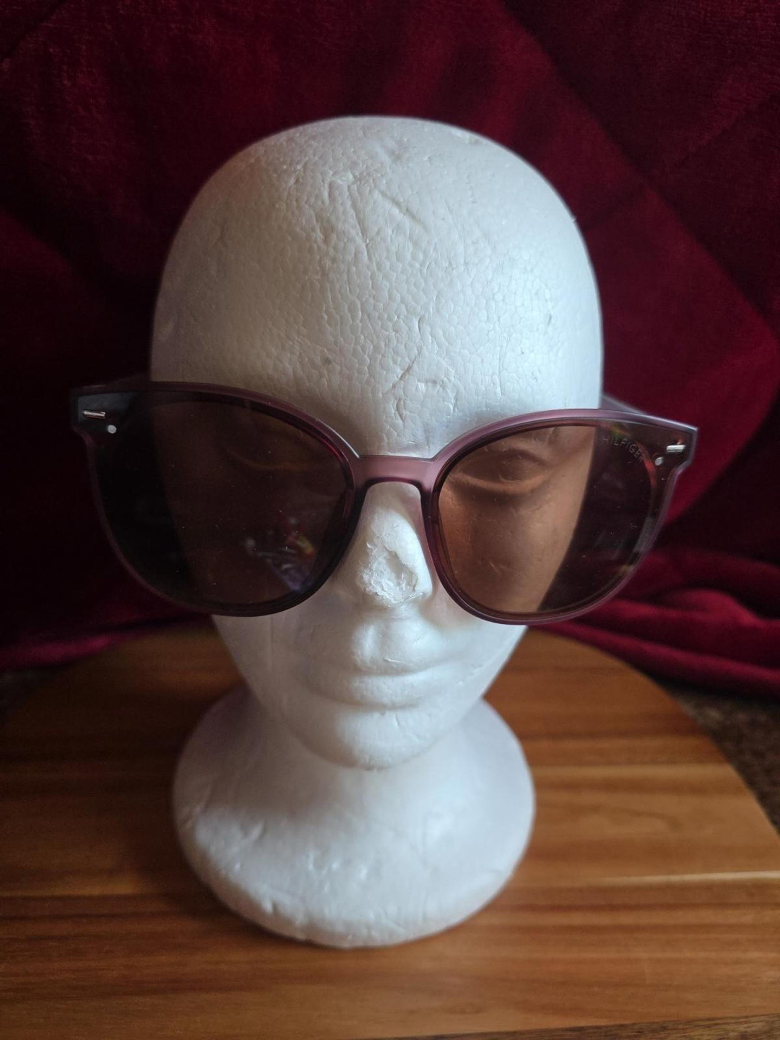 TOMMY HILFIGER Womens Sunglasses Ariana WP OL566 Matte Pink/Brown