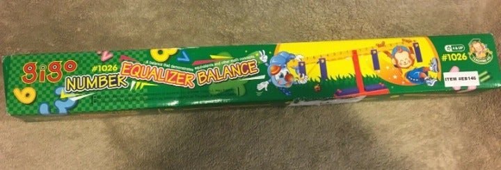 Number Balance Equalizer Scale Eq & Math