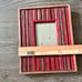 Vintage Wooden picture frame 8.5/11 inch