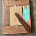 Vintage Wooden picture frame 8.5/11 inch