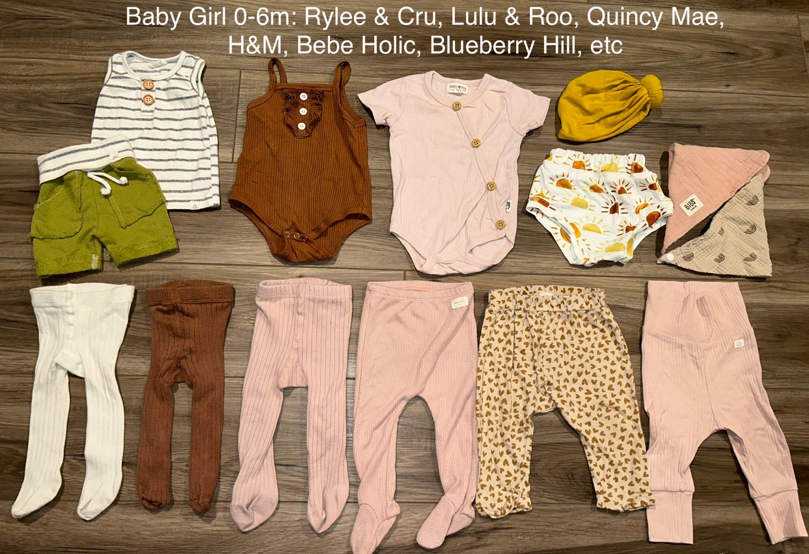 Baby Girl 0-6 Month Bundle (Higher End)