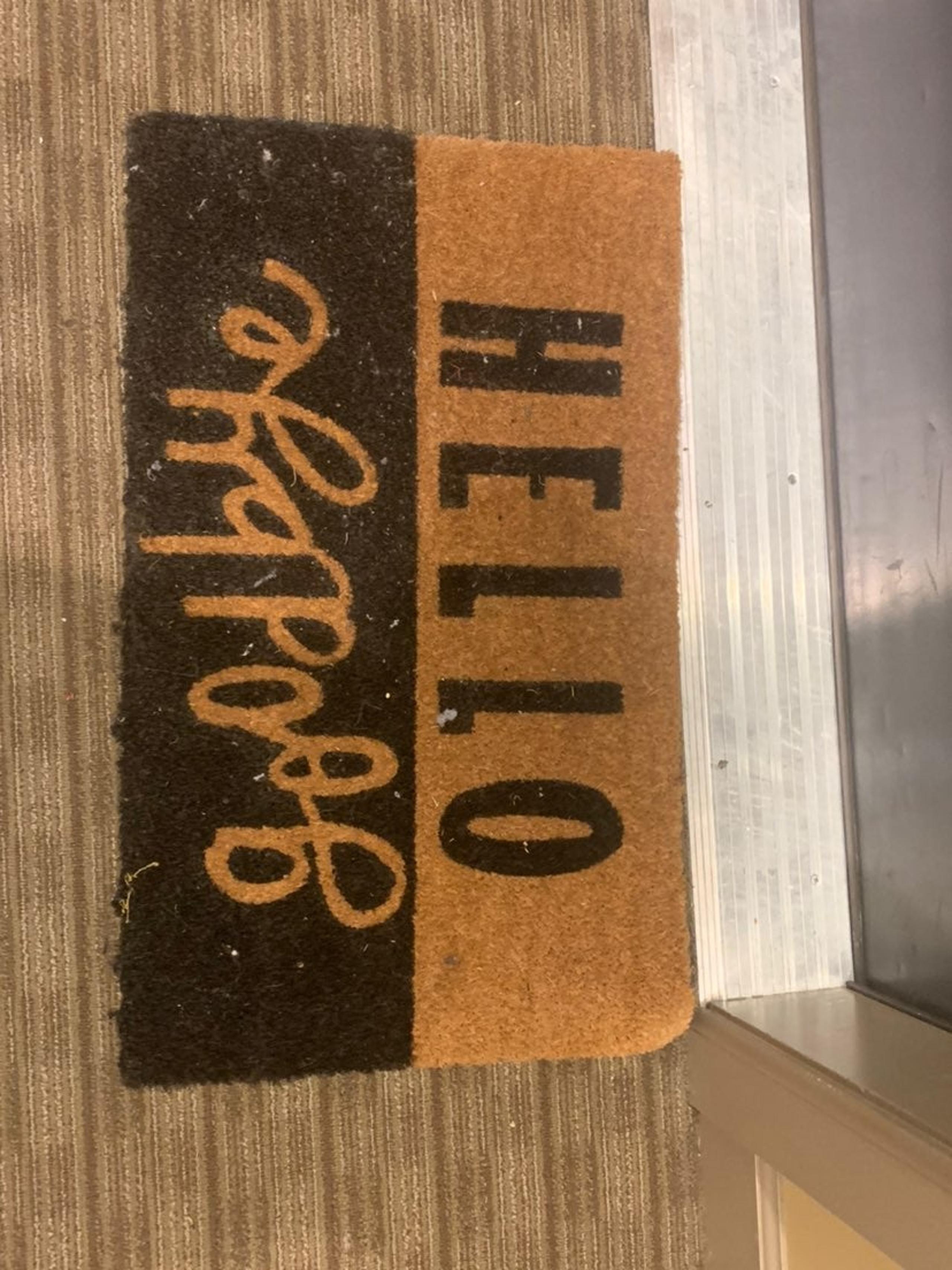 Cute door mat