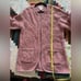 Side Effects Vintage Open Cardigan Sweater 80's Pink Womens Size Small