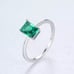 *SALE* Emerald Engagement Ring