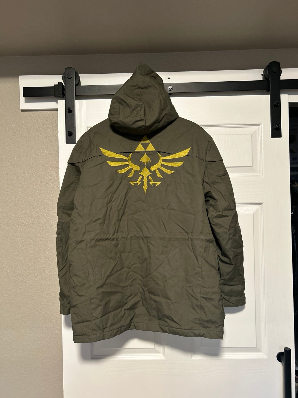 NINTENDO Legend of Zelda Skyward Sword mens XL Royal Crest Military Jacket 2016