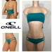 New. O’Neill teal bandeau bikini set. S-top/L-bottom. Retails 119
