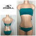 New. O’Neill teal bandeau bikini set. S-top/L-bottom. Retails 119