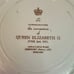Vintage Queen Elizabeth II plate