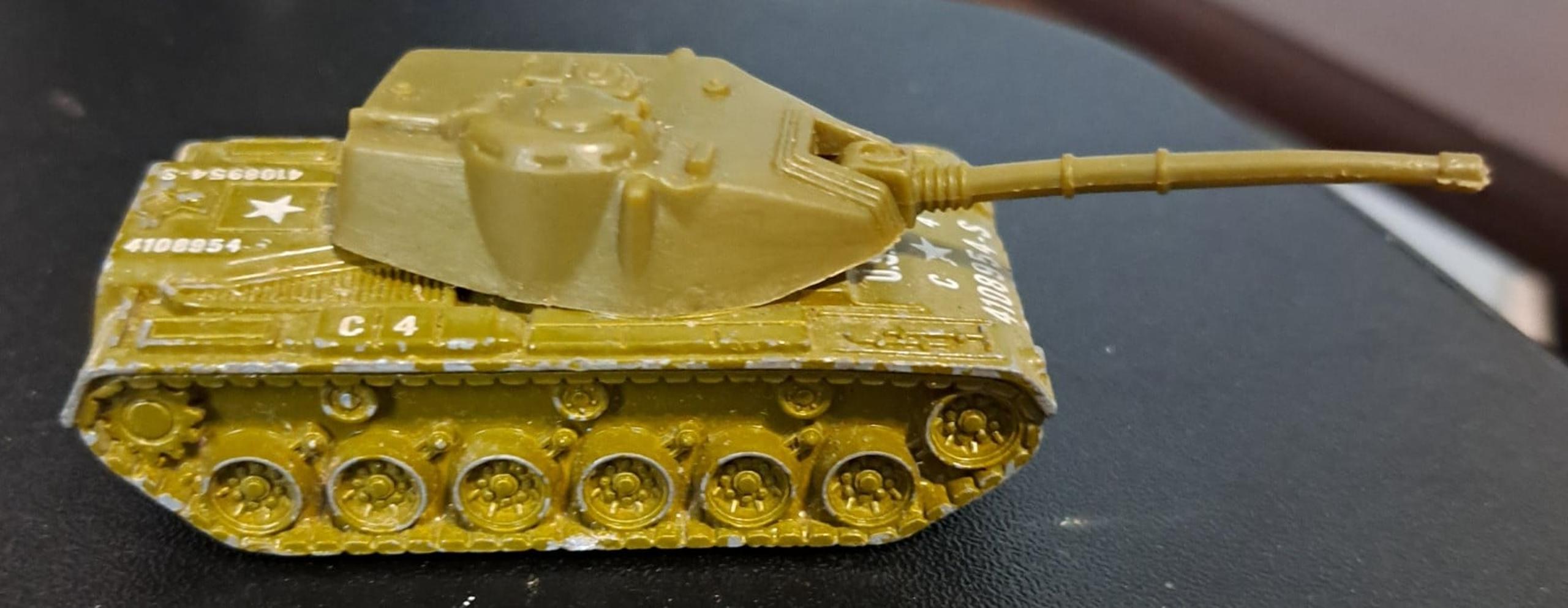 Vintage 1974 Hot Wheels Redline Tough Customer Tank