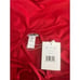 Andie Swim The Bali One Piece Swimsuit Tieback V Neck Cherry Red NWT Size L
