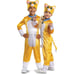 NWT Sox Yellow Cat Disney Lightyear Halloween Costume Toddler 3T-4T