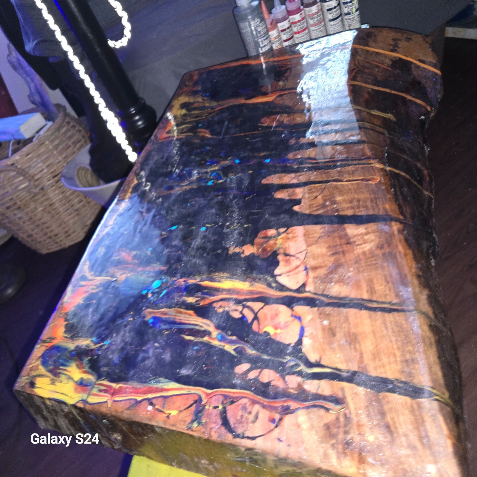 Wood Slab/ Art Original