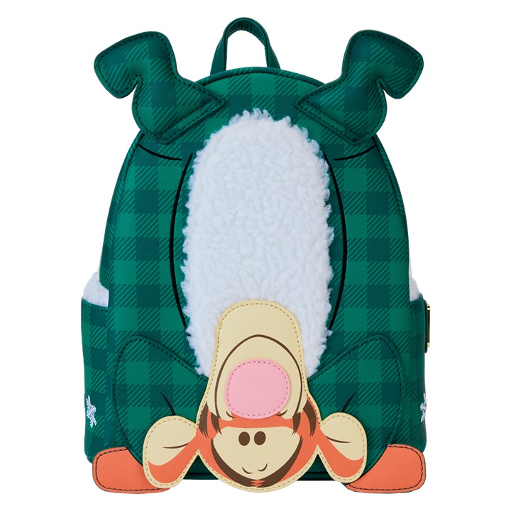 Loungefly!!!DISNEY Winnie The Pooh Tigger Winter Pajamas Mini Backpack