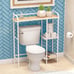Over The Toilet Bathroom Storage Organizer with Slim Shelving for your Restroom