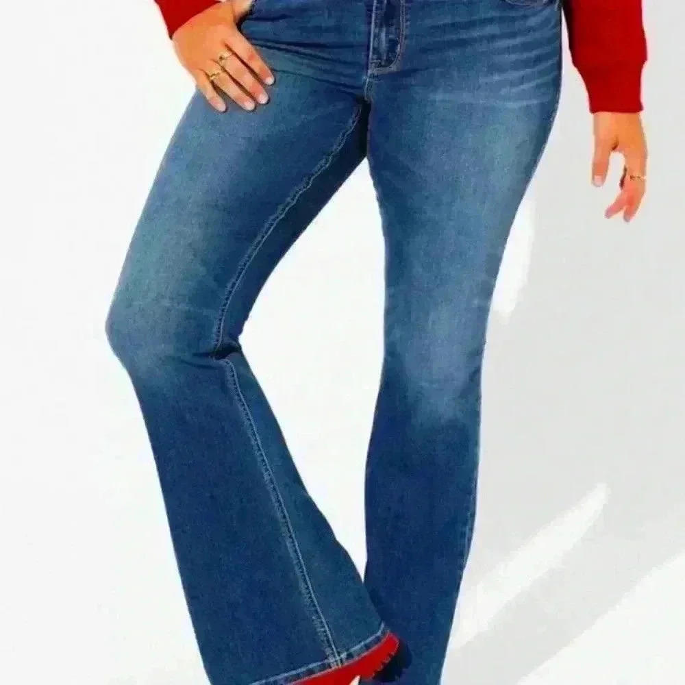 Torrid Luxe Slim Boot Super Stretch Mid-Rise Jean size 22R