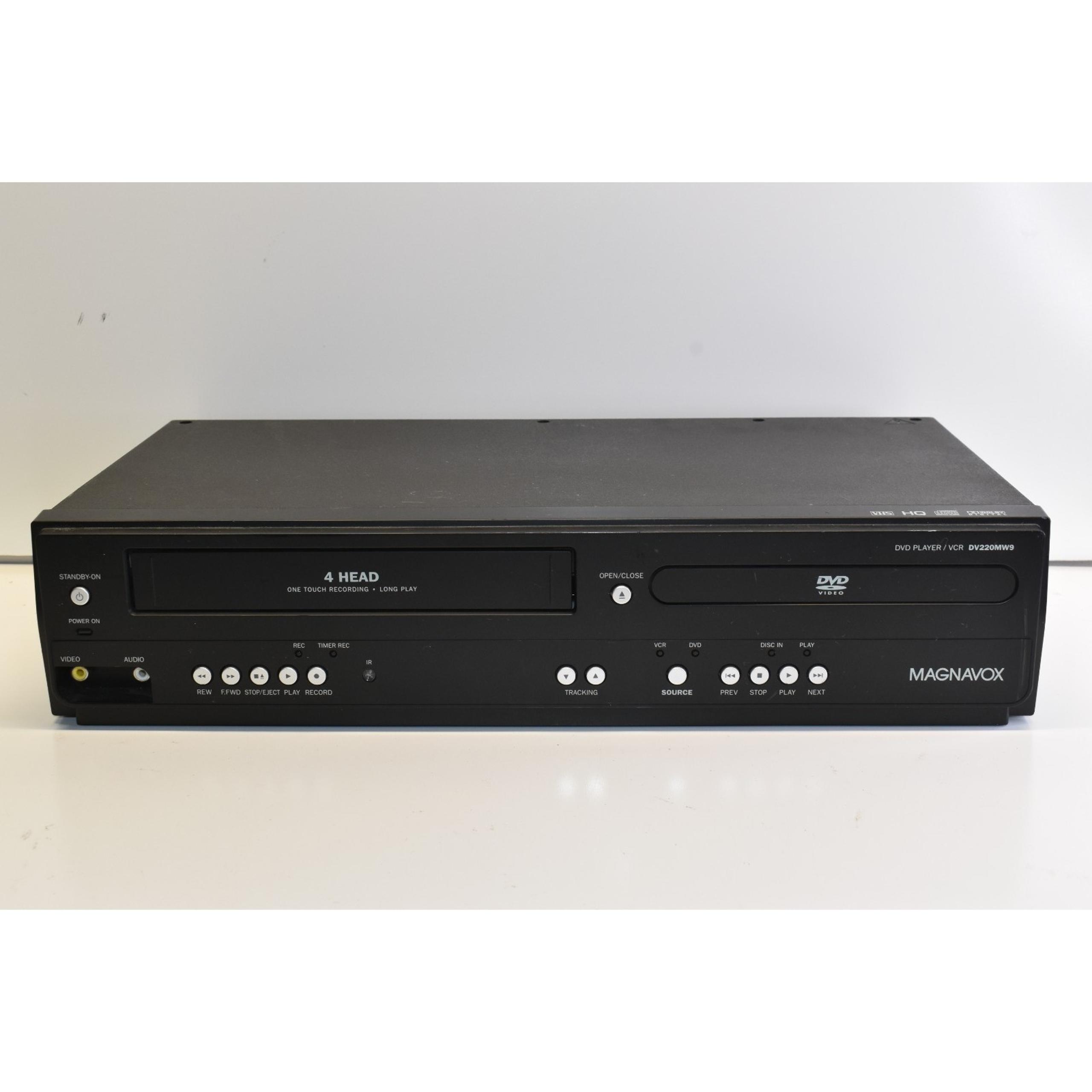Magnavox DV220MW9 DVD VCR Combo Player 4Head VHS Recorder~  No Remote
