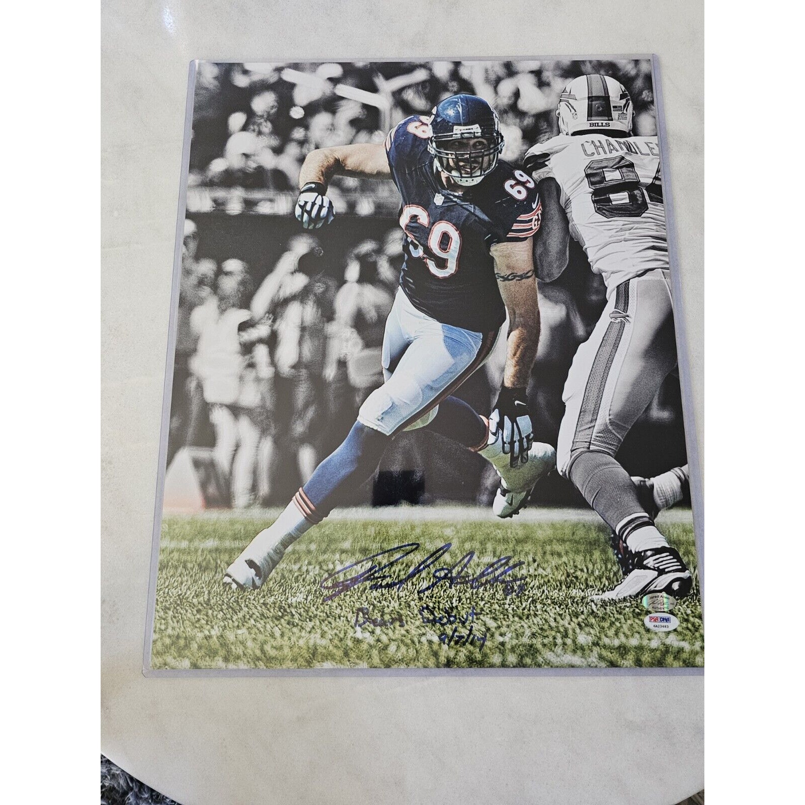 Jared Allen Autographed Signed 16x20 Photo - PSA