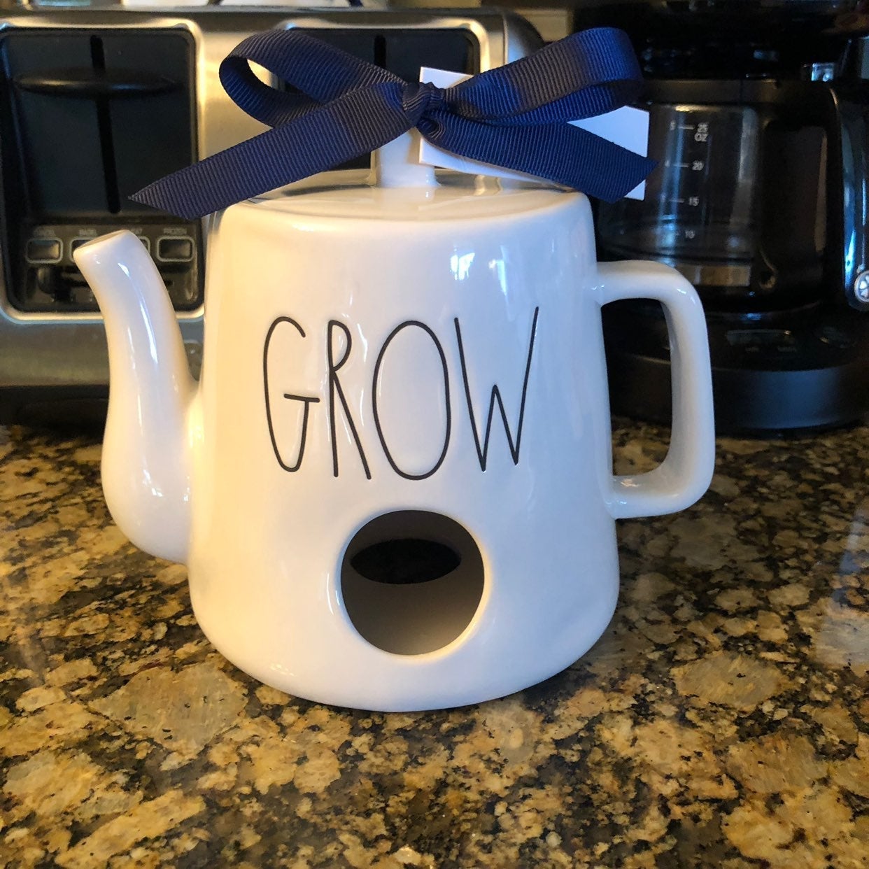 Rae dunn grow birdhouse