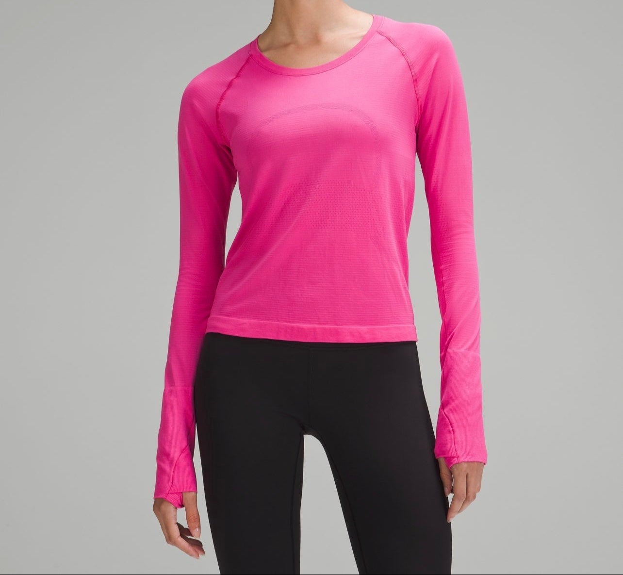 lululemon swiftly tech long sleeve race length