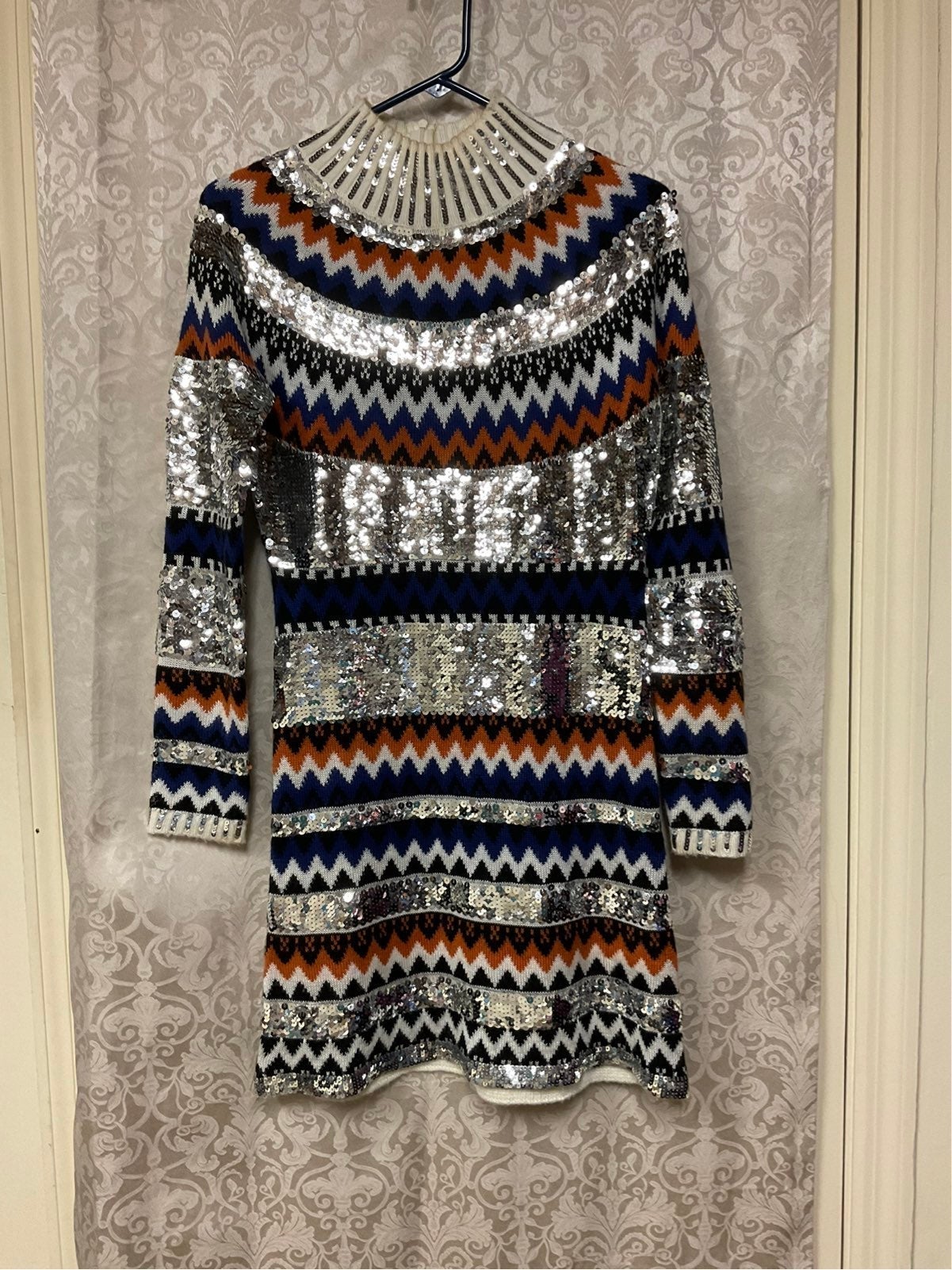 Vintage sequined Alluring Christian Dior Sweater Dress! Sweeeet! ❤️❤️