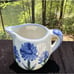 Louisville Stoneware Bachelor Button Cornflower Creamer Pitcher -A57