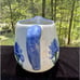 Louisville Stoneware Bachelor Button Cornflower Creamer Pitcher -A57