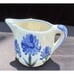 Louisville Stoneware Bachelor Button Cornflower Creamer Pitcher -A57