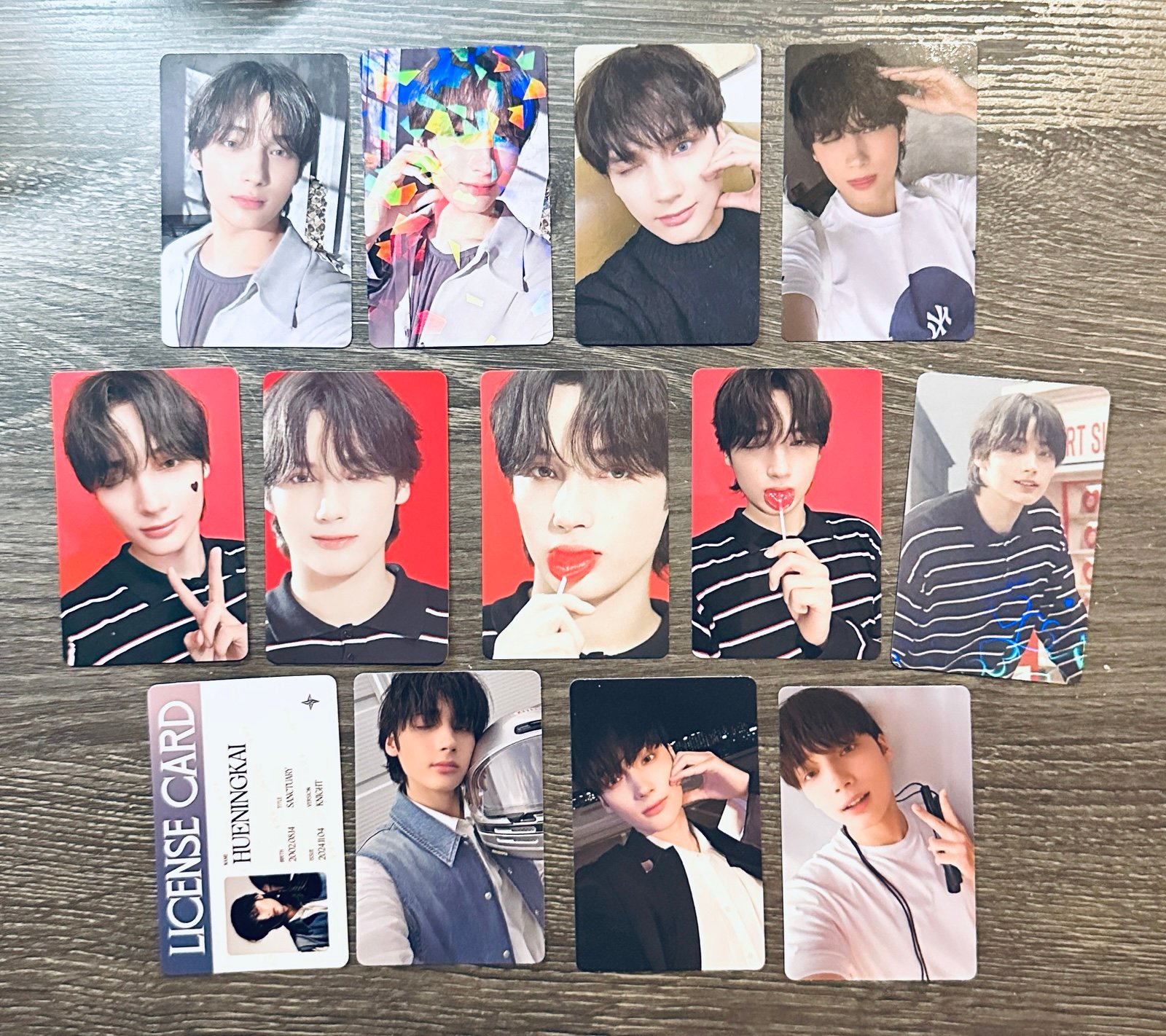TXT Hueningkai Sanctuary Photocard Set - 13 PCs