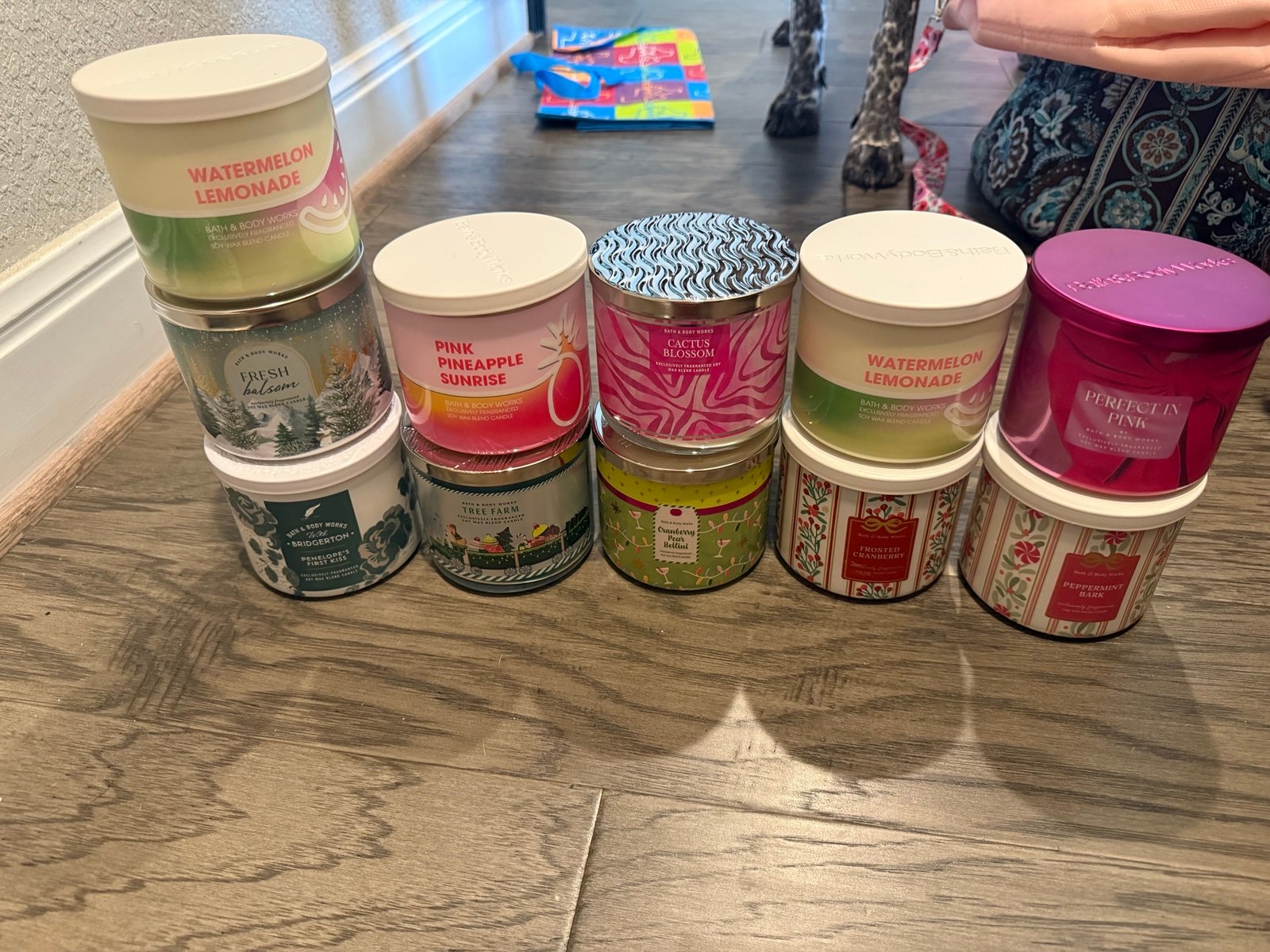 NWT Bath & body works candle bundle