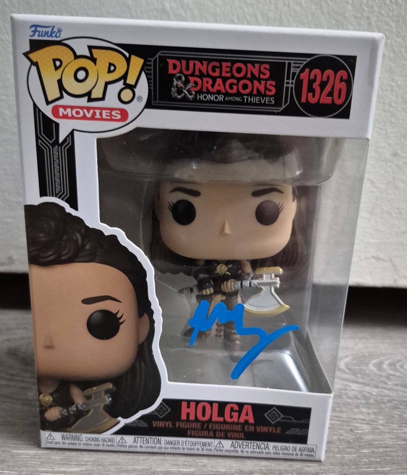 Michelle RodriguezSigned Funko Pop EXACT PROOF Dungeons & Dragons Fast Furious