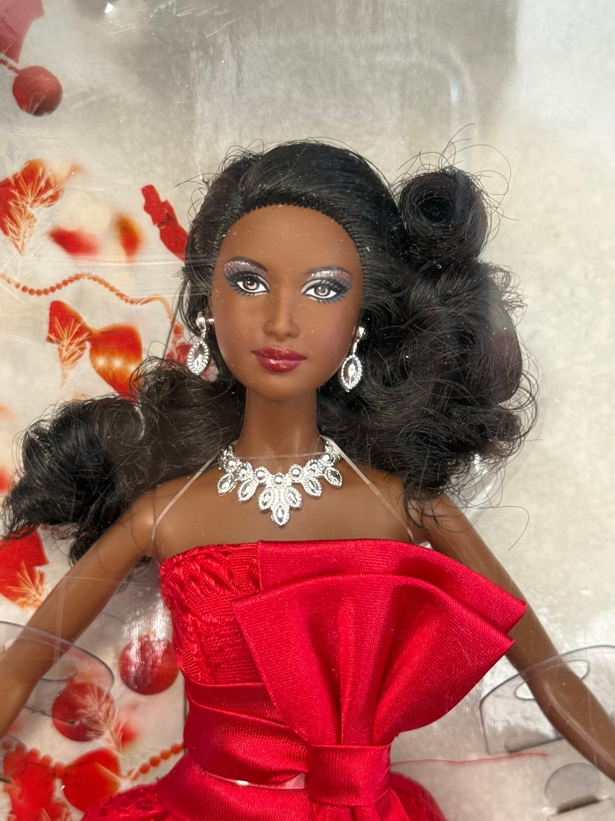 2012 Holiday Barbie Doll African American Mattel W3466 NEW