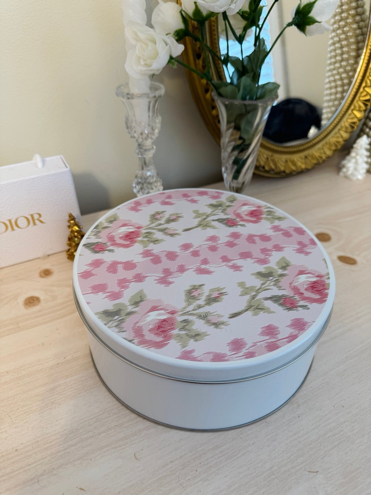 LoveShackFancy × Cheryl's Cookies Tin