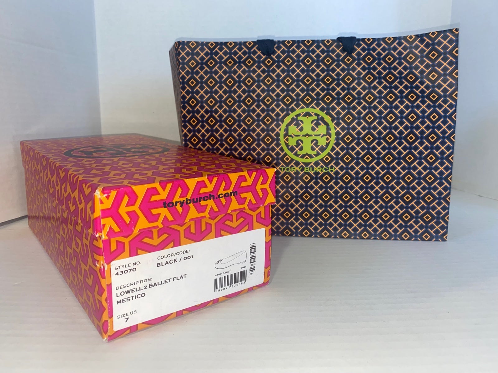 New Tory Burch Lowell 2 Ballet Flat Mestico Size 7