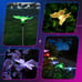 Solar Outdoor Lights Decorative,6 Pack Solar Garden Decorations