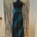 Vintage 2010s Speechless Hi-low Prom/Homecoming blue SPARKLY corset dress size 9