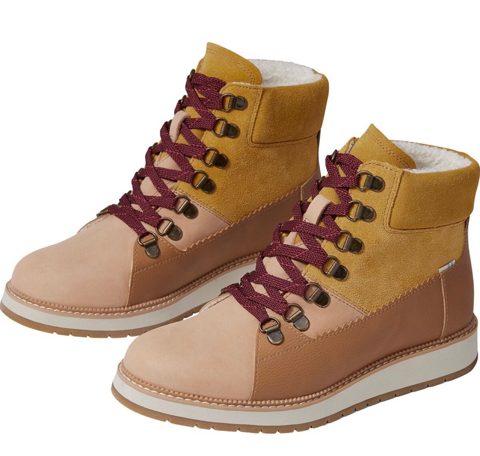 TOMS Mesa Hiking Boot Waterproof Lace Up 5.5