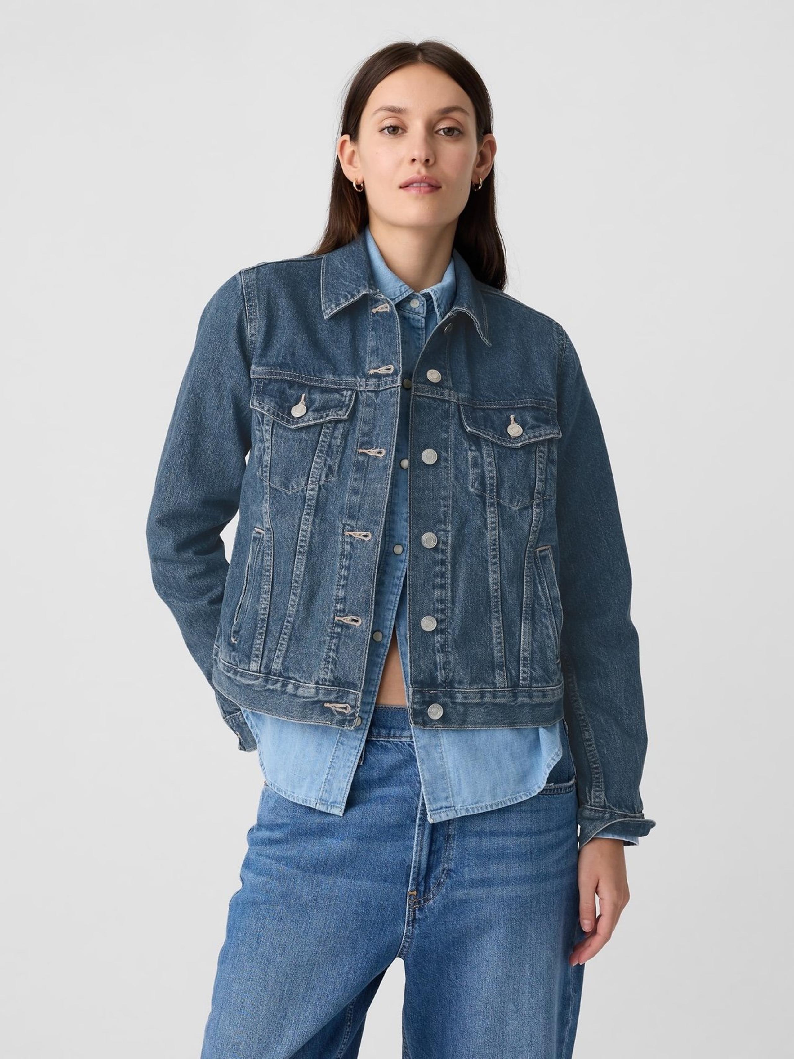 Gap Women Stretch Denim Jacket