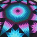 Queen Size Star machine pieced Quilt Top #166B