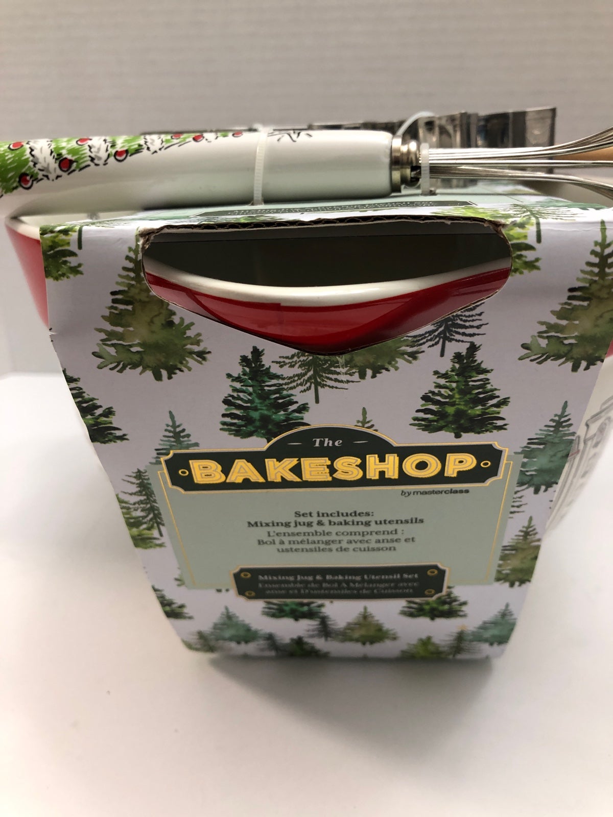 The Bakeshop by Master Class Christmas Mixing Jug/Bowl Baking Utensil Set New