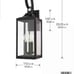 New wall lantern