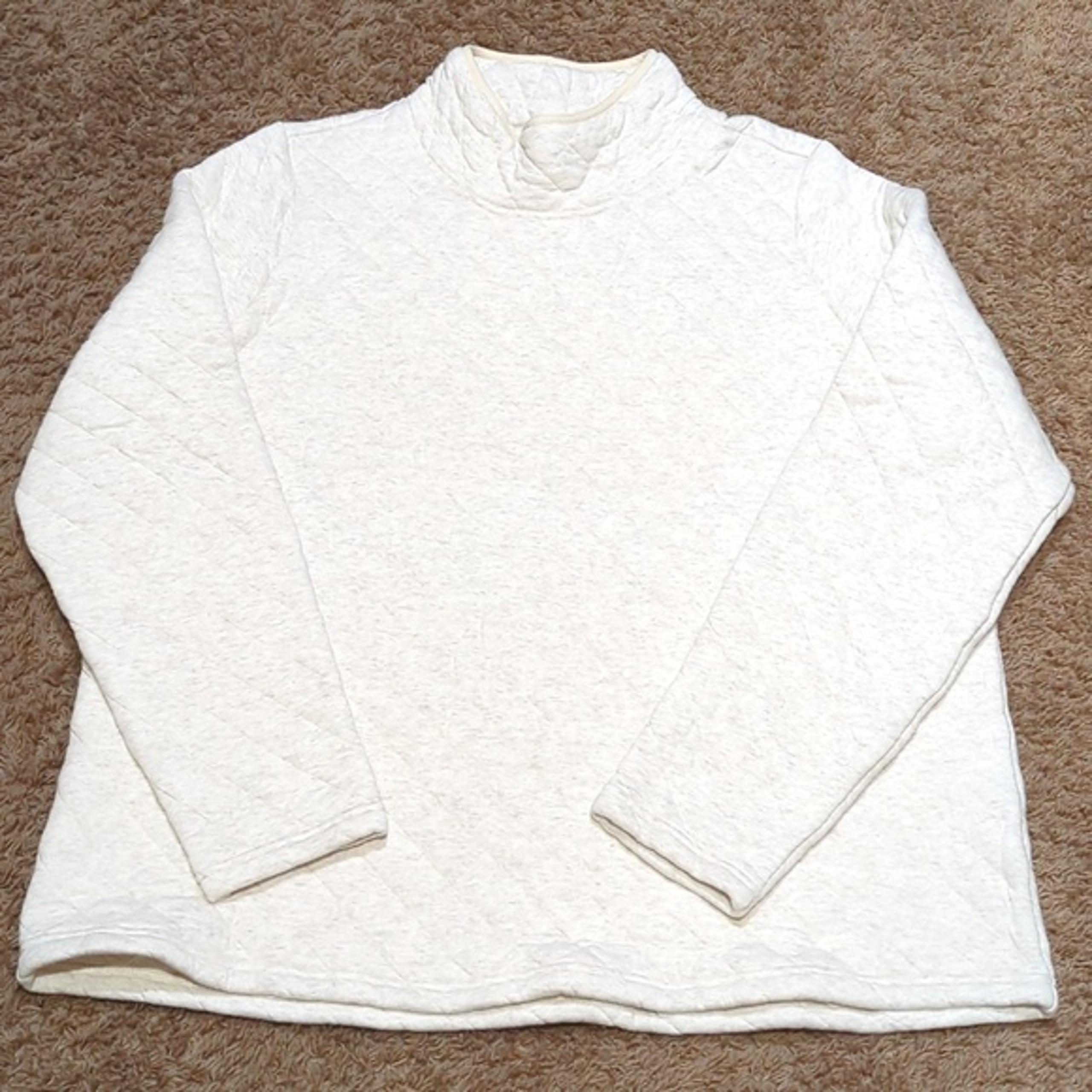 NWT Orvis Turtleneck Sweatshirt Quilted Comfort Outdoors Women's XL