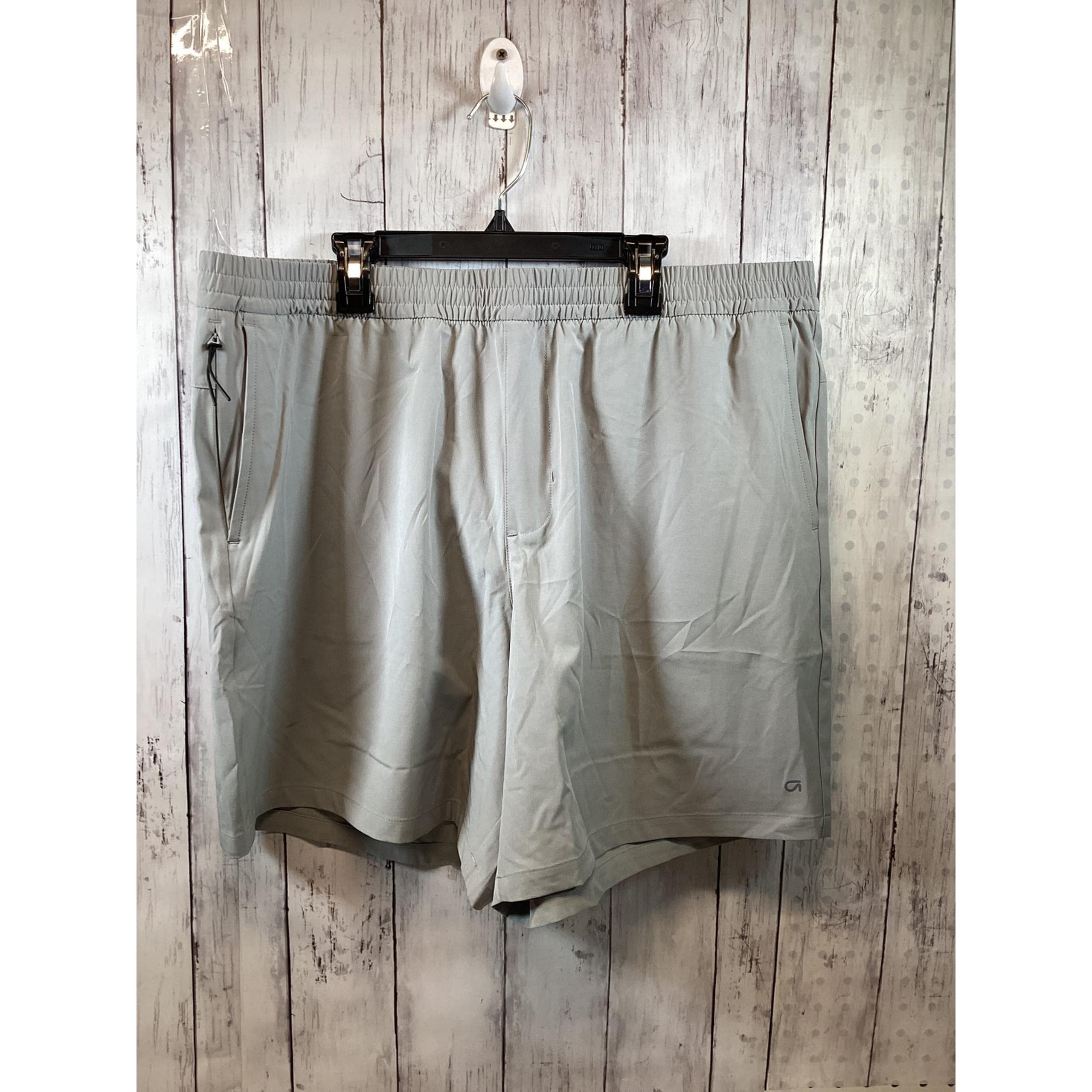 Gap Fit Men's Gray Running Athletic Gym Comfort Drawstring Shorts Size XL