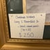 “CHRISTMAS WISHES” Drawing/Framed, matted, and glass.