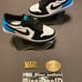 NEW Jordan 1 Retro Low OG ‘Black Dark Powder Blue’ - 11M