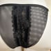 Victoria Secret Brazilian Panties Large, NWT, Black, Very Sexy, Gold Clasp