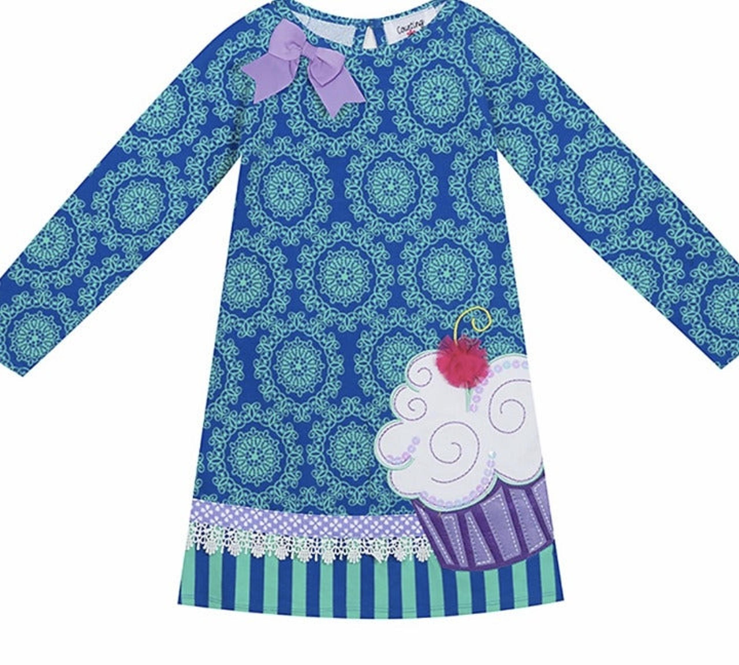 NWT counting daisies cupcake dress 4T 4