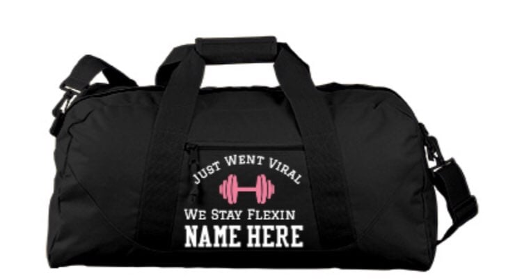 Custom Just Went Viral Duffel Bag