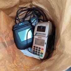 Credit Card Terminal and Signing Pad