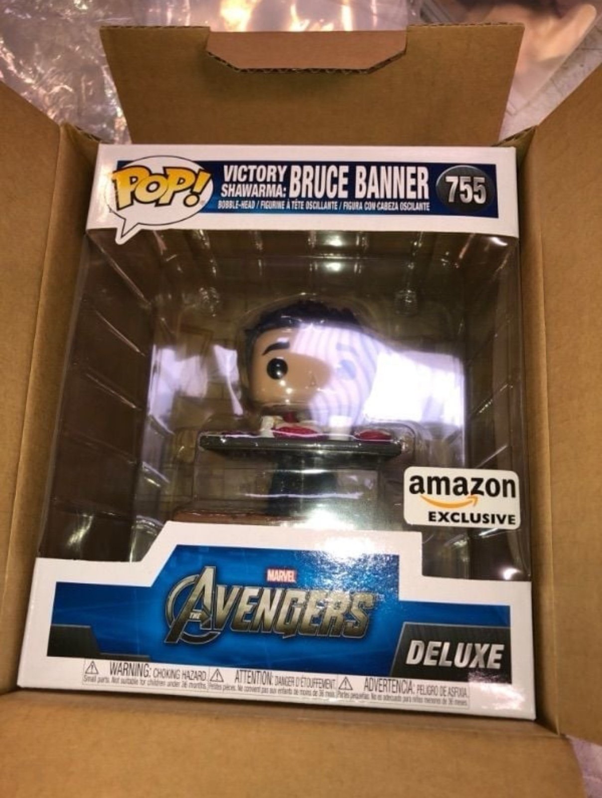 funko pop marvel deluxe victory shawarma Bruce banner Amazon exclusive x 12 unit