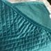 Charter Club Damask Velveteen TWIN Quilted Coverlet & Sham Set Emerald Green